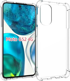 Moto G52 &amp;amp; G82 - Anti Shock TPU - Transparant