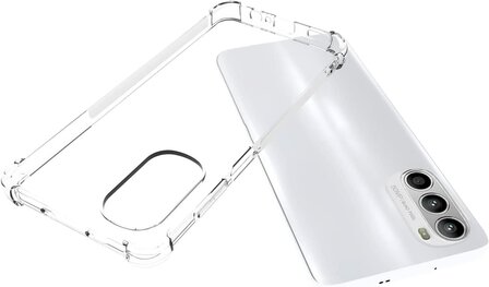 Moto G52 &amp;amp; G82 - Anti Shock TPU - Transparant