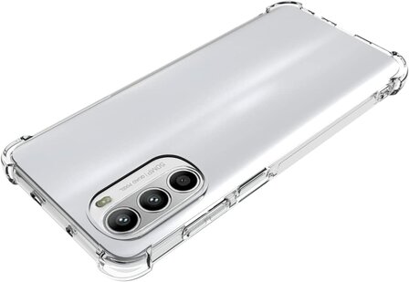 Moto G52 &amp;amp; G82 - Anti Shock TPU - Transparant