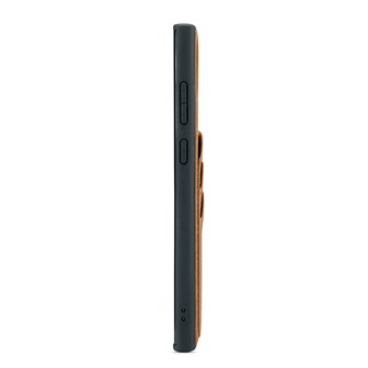 Samsung S24 Ultra - Back Cover met Kaarthouder - Sienna Brown