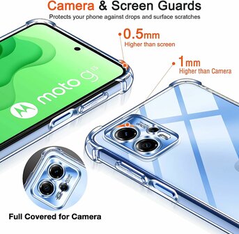 Moto G13 - G23 - G53 - Anti-Shock - Transparant