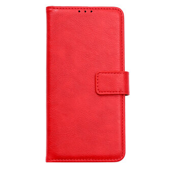 Moto G32 - Book Case &amp;amp; Glas - Rood
