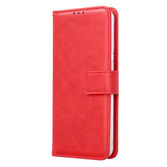 Moto G32 - Book Case &amp;amp; Glas - Rood