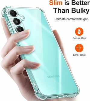 Samsung Galaxy A56 - Transparant - Anti Shock