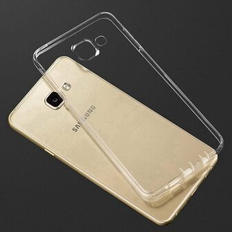 Samsung J4 Plus - Siliconen Back Cover - Transparant