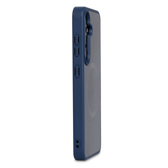 Samsung A56- Blauw - Carbon MagSafe Back Cover