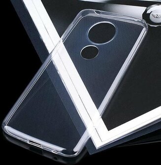 Moto G7 &amp;amp; G7 Plus - Siliconen Back Cover - Transparant