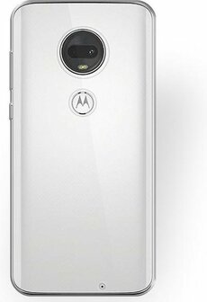 Moto G7 &amp;amp; G7 Plus - Siliconen Back Cover - Transparant