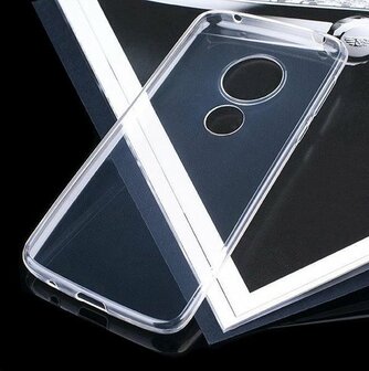 Moto G7 &amp;amp; G7 Plus - Siliconen Back Cover - Transparant