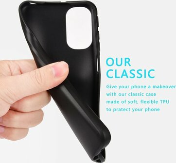 Moto G51 - Back Cover &amp;amp; 2x Glas - Zwart