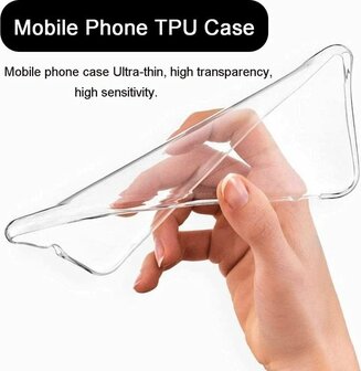 Moto E32 &amp;amp; E32S - Back Cover &amp;amp; 2x Glas - Transparant
