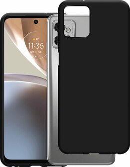 Moto G32 - Siliconen Back Cover - Zwart
