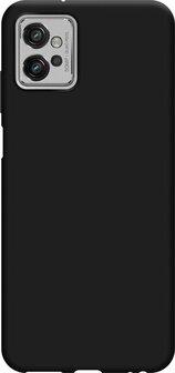 Moto G32 - Siliconen Back Cover - Zwart