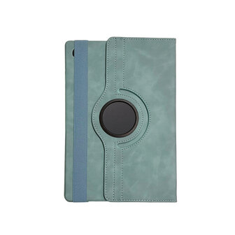 Samsung Tab A9 Plus - Aqua Blue - Draaibare Case