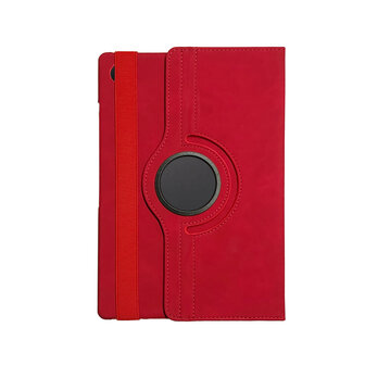 Samsung Tab A9 Plus - Crimson Red - Draaibare Case