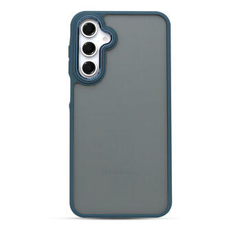 Samsung A56 - Frame Back Cover - Blauw
