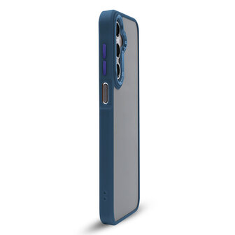 Samsung A56 - Frame Back Cover - Blauw
