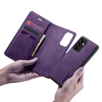 Samsung A14 Deep Purple - 2 in 1 Book Case