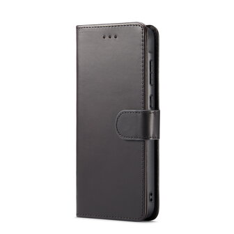 Samsung A55 - Charcoal Gray - Leather Book Case