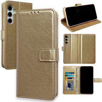 Samsung A14 - Book Case - Goud