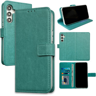 Samsung A14 - Book Case - Turquoise