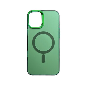 iPhone 15 Plus - Groen - Fusion MagSafe Armor Case