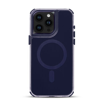 iPhone 16 Pro - Donker Blauw - Liquid MagSafe Armor Case