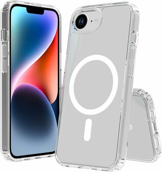 iPhone 16e Transparant - Magsafe Anti Shock