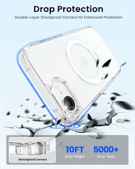 iPhone 16e Transparant - Magsafe Anti Shock
