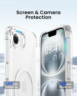iPhone 16e Transparant - Magsafe Anti Shock