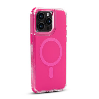 iPhone 16 Pro Max - Neon Roze - Liquid MagSafe Armor Case