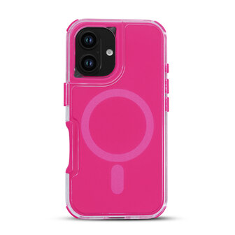 iPhone 16 Plus - Neon Roze - Liquid MagSafe Armor Case