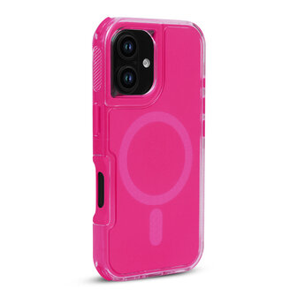 iPhone 16 Plus - Neon Roze - Liquid MagSafe Armor Case
