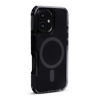 iPhone 16 - Zwart - Liquid MagSafe Armor Case