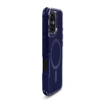 iPhone 16 - Donker Blauw - Liquid MagSafe Armor Case