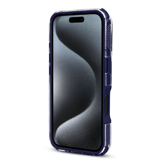 iPhone 16 - Donker Blauw - Liquid MagSafe Armor Case