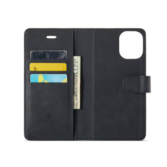 iPhone 16 - Charcoal Gray - 2 in 1 Book Case