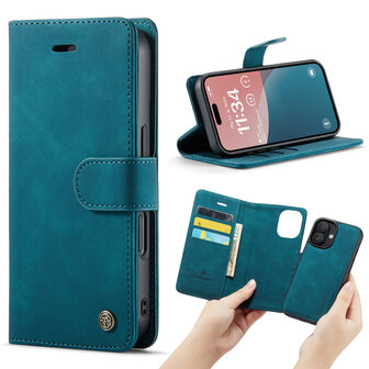 iPhone 16 - Emerald Green - 2 in 1 Book Case