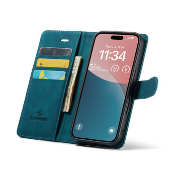 iPhone 16 - Emerald Green - 2 in 1 Book Case