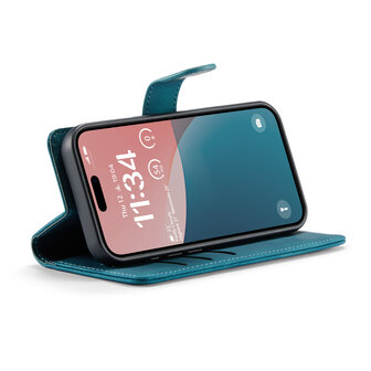 iPhone 16 - Emerald Green - 2 in 1 Book Case