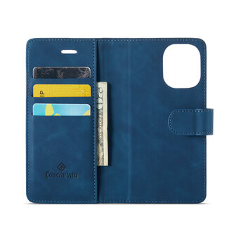 iPhone 16 - Navy Blue - 2 in 1 Book Case