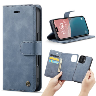 iPhone 16 - Shadow Gray - 2 in 1 Book Case