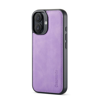 iPhone 16 - Bright Lila - 2 in 1 Book Case