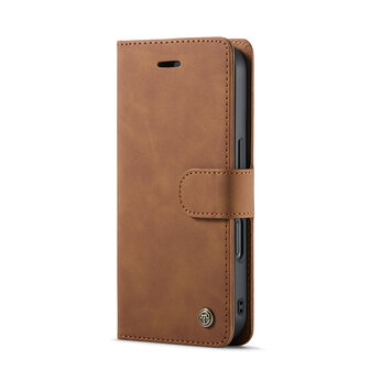 iPhone 16 - Sienna Brown - 2 in 1 Book Case