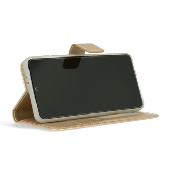 Samsung S25 - Goud - Book Case