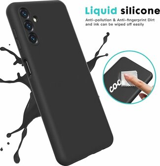 Samsung M23 - Siliconen Back Cover - Zwart