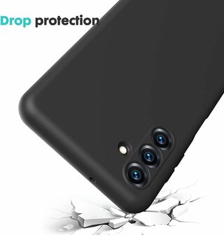 Samsung M23 - Siliconen Back Cover - Zwart