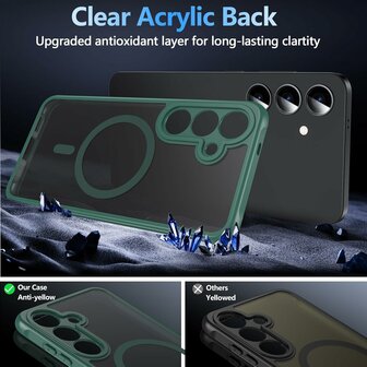 Samsung S23 - Matte MagSafe Armor - Groen