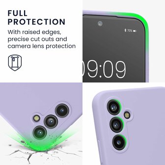 Samsung A55 - Liquid Back Cover - Paars