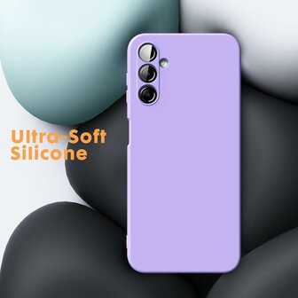 Samsung A55 - Liquid Back Cover - Paars